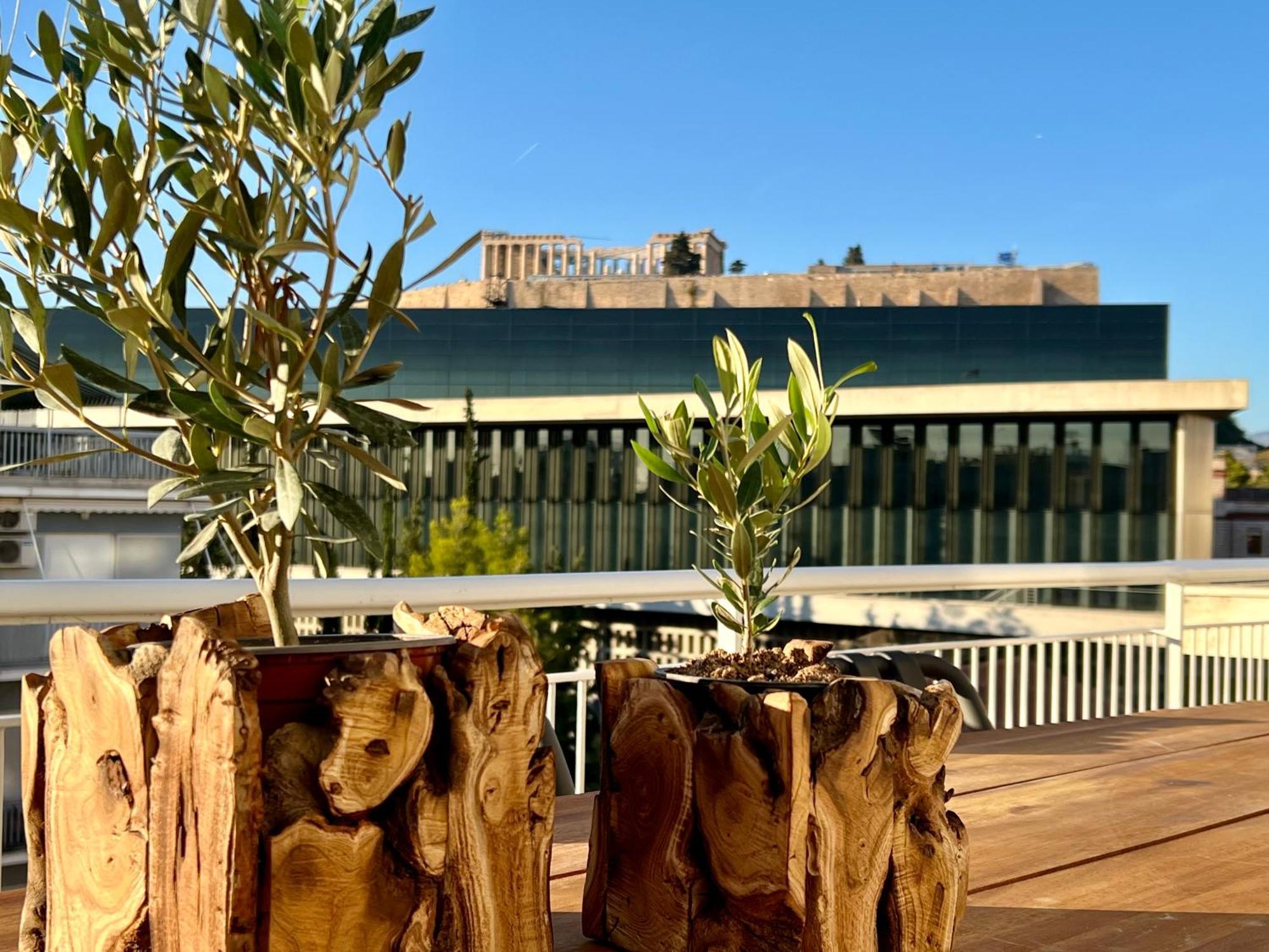 Acropolis View Deluxe Penthouse & Luxury Apartments Athen Værelse billede