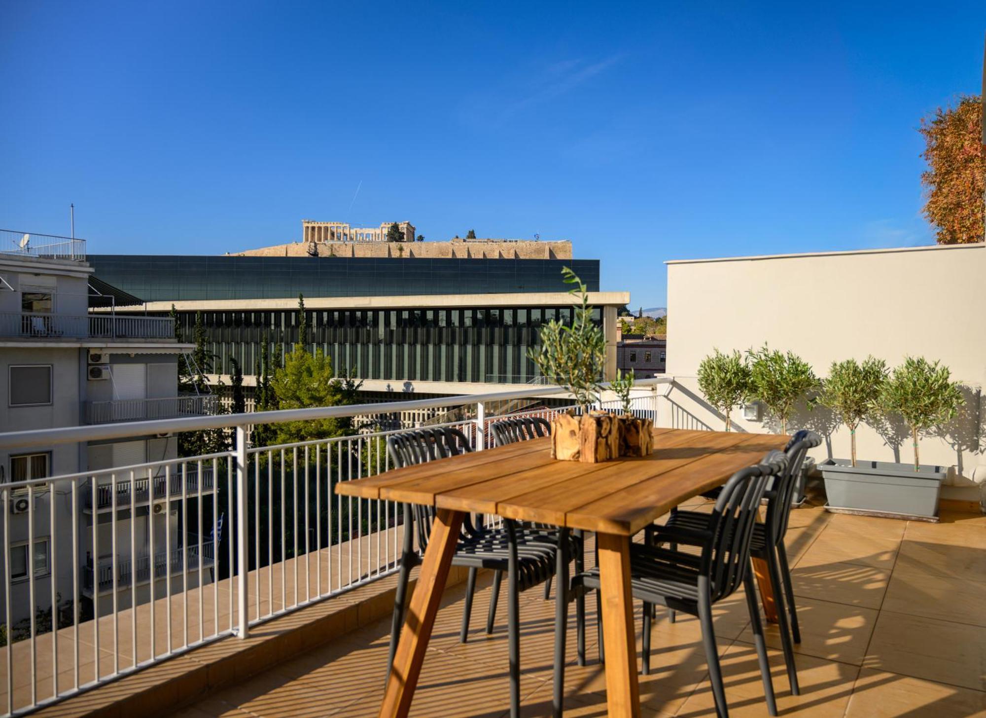 Acropolis View Deluxe Penthouse & Luxury Apartments Athen Eksteriør billede