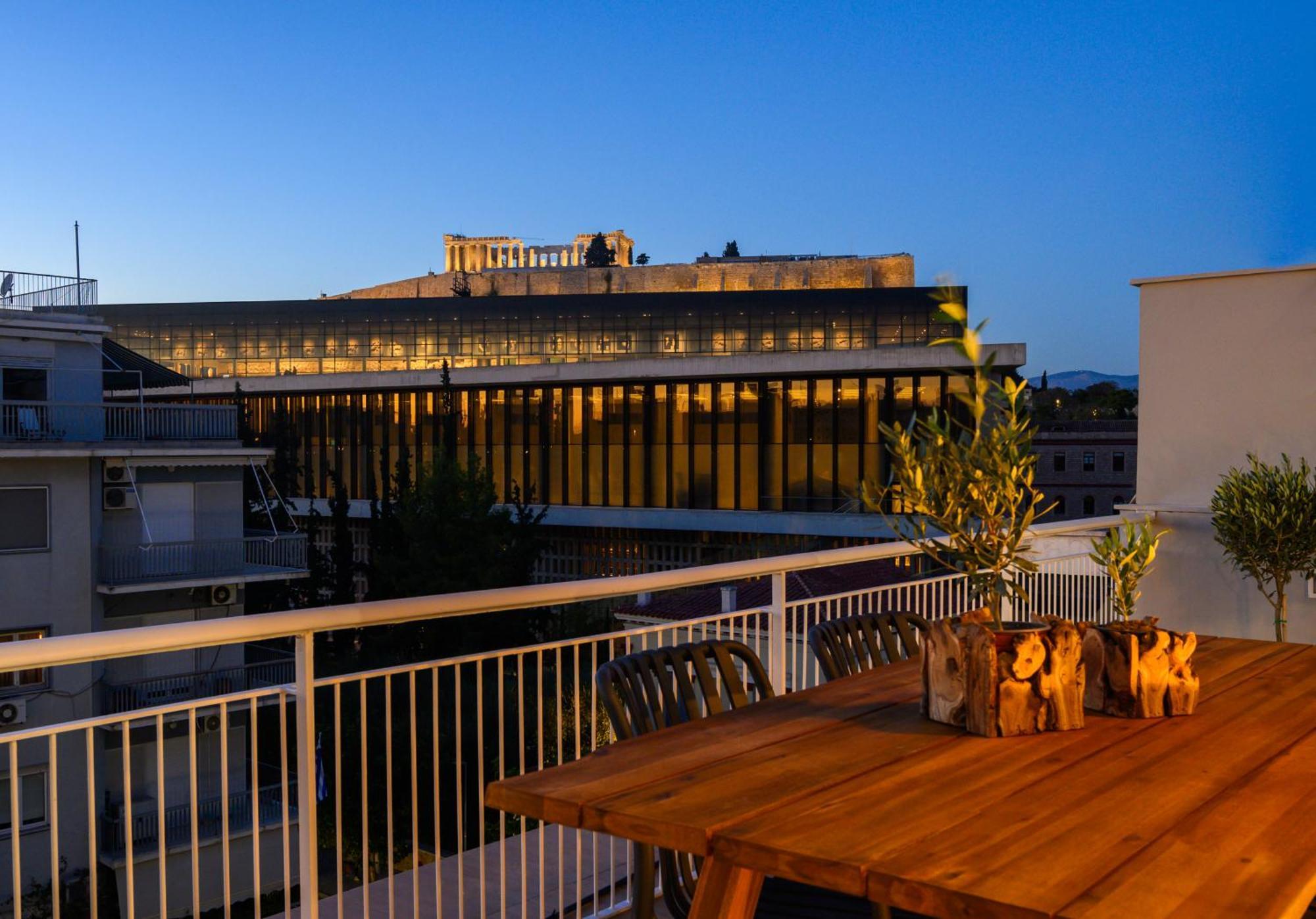 Acropolis View Deluxe Penthouse & Luxury Apartments Athen Værelse billede